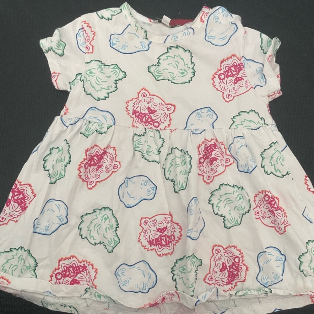 Kenzo baby girl dress size 18m worn 2 times